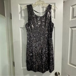 Express Mini Dress | Sequins